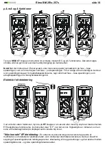 Предварительный просмотр 10 страницы Elma Instruments 5706445410286 Manual