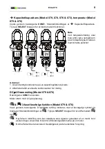 Предварительный просмотр 8 страницы Elma Instruments BM076 Manual