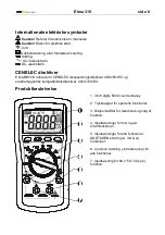 Preview for 6 page of Elma Instruments BM319 User Manual