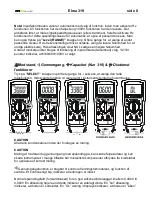 Preview for 8 page of Elma Instruments BM319 User Manual