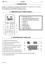 Предварительный просмотр 4 страницы Elma Instruments CA 1631 Manual