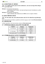 Предварительный просмотр 10 страницы Elma Instruments CA 1631 Manual