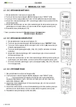 Предварительный просмотр 14 страницы Elma Instruments CA 1631 Manual