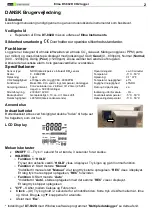 Предварительный просмотр 2 страницы Elma Instruments DT-802D Manual