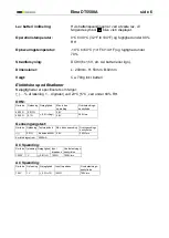 Preview for 6 page of Elma Instruments DT5500A User Manual