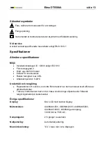 Preview for 13 page of Elma Instruments DT5500A User Manual