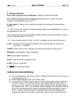 Preview for 17 page of Elma Instruments DT5500A User Manual