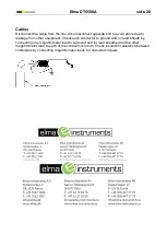 Preview for 28 page of Elma Instruments DT5500A User Manual