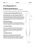 Preview for 6 page of Elma Instruments Elma 35 User Manual