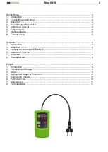 Предварительный просмотр 2 страницы Elma Instruments Elma 8410 Manual