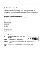 Preview for 4 page of Elma Instruments Elma Paintcheck User Manual