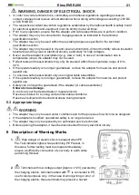 Предварительный просмотр 22 страницы Elma Instruments EVSE-200 Manual