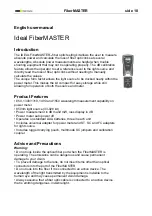 Preview for 18 page of Elma Instruments FiberMASTER User Manual