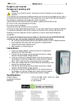 Preview for 4 page of Elma Instruments Kewprove 3 User Manual