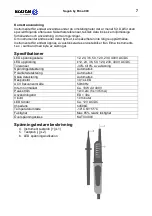 Preview for 7 page of Elma Instruments Sagab Elma 900 User Manual