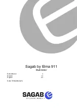 Elma Instruments SAGAB Elma 911 Manual preview