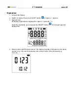 Предварительный просмотр 25 страницы Elma Instruments Systronik FT30 User Manual