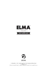 Preview for 24 page of Elma 14.07.0 Manual