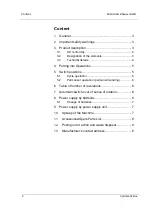 Preview for 2 page of Elma Cyclomatic Due Operating Instructions Manual