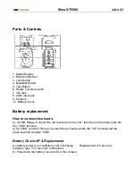 Preview for 21 page of Elma DT5500 Instruction Manual