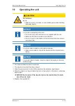 Preview for 17 page of Elma Elmadry TD Operating Instruction