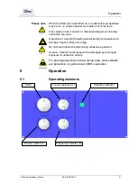 Preview for 7 page of Elma Elmasonic MF 1000 Operating Instructions Manual