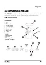 Preview for 17 page of Elma MULTI 5 Manual