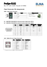 Preview for 14 page of Elma ProSys-5102 Manual