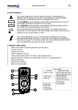 Preview for 24 page of Elma Sagab 911 User Manual