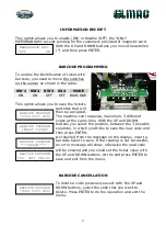 Preview for 9 page of ELMAC Galileo Pro Ticket Eater User Manual