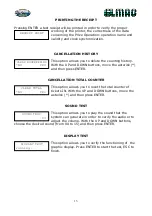 Preview for 13 page of ELMAC Galileo Pro Ticket Eater User Manual