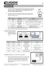 Предварительный просмотр 4 страницы Elmdene 2401ST Manual