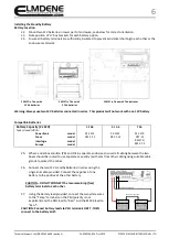 Предварительный просмотр 6 страницы Elmdene 2401ST Manual