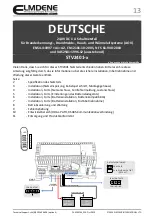 Предварительный просмотр 13 страницы Elmdene 2401ST Manual