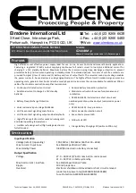 Предварительный просмотр 1 страницы Elmdene G240 BM Series Instruction Sheet