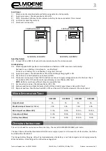 Предварительный просмотр 3 страницы Elmdene G240 BM Series Instruction Sheet