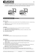 Предварительный просмотр 4 страницы Elmdene G240 BMU Series Manual