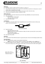 Предварительный просмотр 4 страницы Elmdene GEN3-08-y Manual