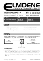 Elmdene PSUIR Series Instruction Sheet предпросмотр