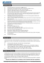 Preview for 7 page of Elmdene Quartz-1000-G3 Manual