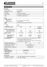 Preview for 2 page of Elmdene STX2402-MOD Manual