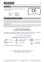 Предварительный просмотр 8 страницы Elmdene STX2402-MOD Manual