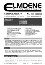 Предварительный просмотр 1 страницы Elmdene VRS124000-P Series Instruction Sheet