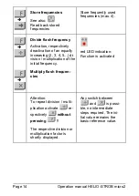 Предварительный просмотр 14 страницы ELMED 0300720000 Operation Manual