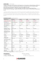 Preview for 3 page of ELMEKO HL 1200 Installation And Operating Manual