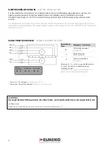 Preview for 9 page of ELMEKO PK 50HD Installation And Operating Manual