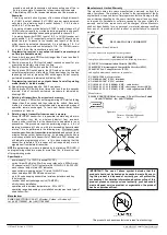 Preview for 2 page of Elmes Electronic CH20HR Manual