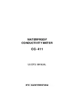 ELMETRON CC- 411 User Manual preview