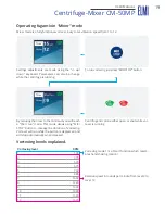 Предварительный просмотр 19 страницы Elmi CM-50MP User Manual