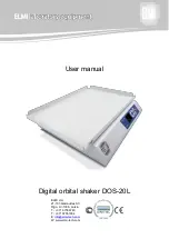 Elmi DOS-20L User Manual предпросмотр